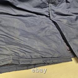 RARE Vintage Mirage MLB New York Yankees Navy Long Stadium Coat / Large /Defects