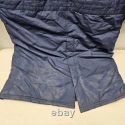 RARE Vintage Mirage MLB New York Yankees Navy Long Stadium Coat / Large /Defects