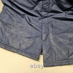 RARE Vintage Mirage MLB New York Yankees Navy Long Stadium Coat / Large /Defects