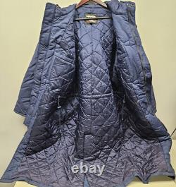 RARE Vintage Mirage MLB New York Yankees Navy Long Stadium Coat / Large /Defects