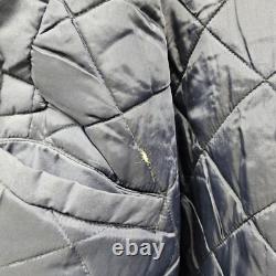 RARE Vintage Mirage MLB New York Yankees Navy Long Stadium Coat / Large /Defects