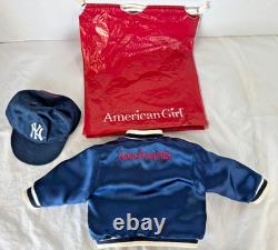 Rare 2003 American Girl NY Yankees Jacket Cap Yankee Stadium Giveaway Bag SGA