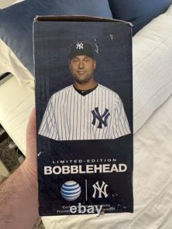 Rare Derek Jeter New York Yankees 2013 SGA Bobblehead NIB Nodder Stadium