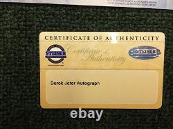 Rare Signed 9/25/14 Derek Jeter Last Game Yankee Stadium-legends-end Of An Era