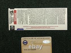 Rare Signed 9/25/14 Derek Jeter Last Game Yankee Stadium-legends-end Of An Era