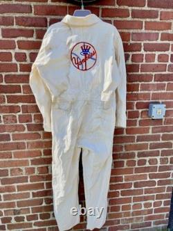 Rare Vintage 1970's New York Yankees Baseball Stadium Groundskeeper Coveralls