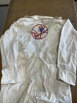 Rare Vintage 1970's New York Yankees Baseball Stadium Groundskeeper Coveralls