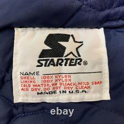 Rare Vintage Starter Mlb New york Yankees Stadium Jacket Made In Usa