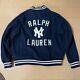 Rare! Xxl Polo Ralph Lauren New York Yankees Ny Mlb Stadium Jacket New
