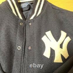 Rare! XXL Polo Ralph Lauren New York Yankees NY MLB Stadium Jacket New