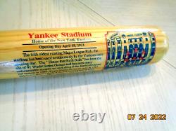 (Rare) YANKEE STADIUM (Limited Ed. #84 OF 1,000) 34 Commemorative Bat