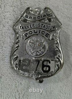 Rare Yankee Stadium Special Police Badge New York Yankees vintage 1950's