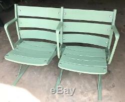 Real New York Yankee Stadium Seats 1944-1973 Restored to Green Babe Ruth NY