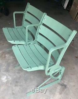 Real New York Yankee Stadium Seats 1944-1973 Restored to Green Babe Ruth NY