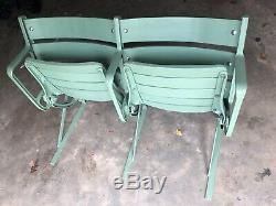 Real New York Yankee Stadium Seats 1944-1973 Restored to Green Babe Ruth NY