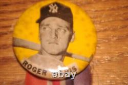 Roger Maris Stadium Pin. 1960s Era. New York Yankees Sports Memorabilia Vintage