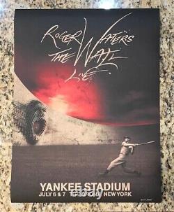 Roger Waters Pink Floyd Yankee Stadium New York 2012 L. E. Poster Joe DiMaggio