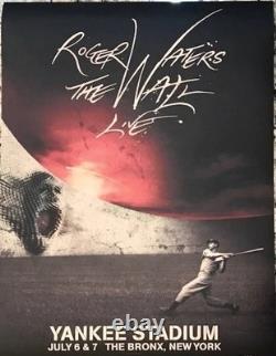 Roger Waters Pink Floyd Yankee Stadium New York 2012 L. E. Poster Joe DiMaggio