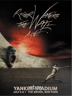 Roger Waters Pink Floyd Yankee Stadium New York 2012 L. E. Poster Joe DiMaggio