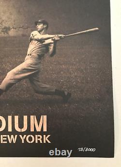 Roger Waters Pink Floyd Yankee Stadium New York 2012 L. E. Poster Joe DiMaggio