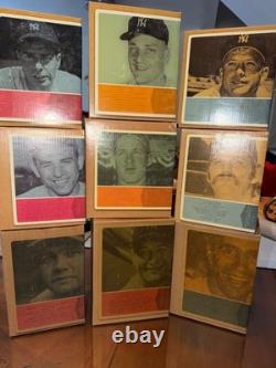 SGA-New York Yankees Hall of Fame statues from 2004, 2005 and 2006 set of 9 MINT