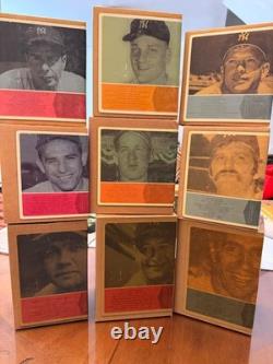 SGA-New York Yankees Hall of Fame statues from 2004, 2005 and 2006 set of 9 MINT