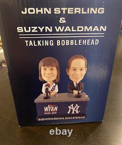 SGA Suzyn Waldman John Sterling Talking Bobblehead Yankees 8/19/22 Promotion