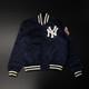 Starter Stadium Jacket New York Yankees 80s Vintage Made In Usa Navy Nylon M