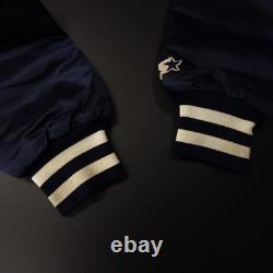 STARTER Stadium Jacket New York Yankees 80s Vintage Made in USA Navy Nylon M