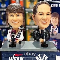 SUZYN WALDMAN JOHN STERLING New York Yankees WFAN MLB SGA Talking Bobblehead