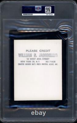 Satchel Paige 1951 Yankee Stadium St. Louis Browns Type 1 Original Photo PSA/DNA