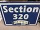 Scranton Wilkes-barre Yankees Pnc Field Stadium Section Sign 16x24 Original