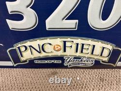 Scranton Wilkes-Barre Yankees PNC Field STADIUM SECTION SIGN 16x24 ORIGINAL