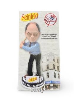 Seinfeld George Costanza Yankees Bobblehead SGA NIB New Free Ship