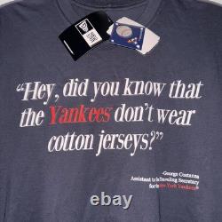 Seinfeld New Era New York Yankees T Shirt Size Large Stadium Exclusive 8/21/25