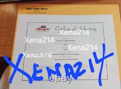 Shea Stadium Final Subway Series Game Used 3rd Base Mets Yankees 6/27/08 COA