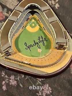 Sparky Lyle signed Yankees stadium autographed replica ballpark danbury mint