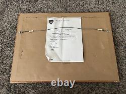 Steiner Sports Yankee Stadium Final Game Ticket Dirt Box Score Framed COA