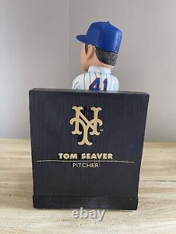 TOM SEAVER New York Mets Matted Retired Jersey EXCLUSIVE Bobblehead #/241 NIB