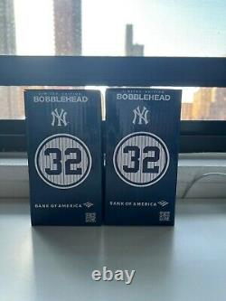 TWO (2!) Elston Howard New York Yankees Bobbleheads NIB NEVER OPENED SGA 4/14/22