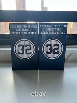 TWO (2!) Elston Howard New York Yankees Bobbleheads NIB NEVER OPENED SGA 4/14/22