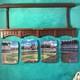The Danbury Mint New York Yankees Yankee Stadium 4-decorative Plate Set Rack