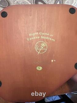 The Danbury Mint Night Game At Yankee Stadium Lights BRAND NEW With ORIGINAL BOX