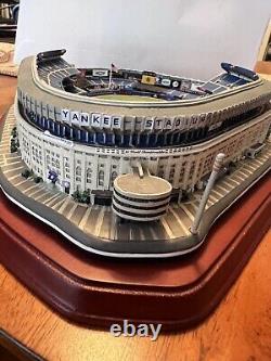 The Danbury Mint Night Game At Yankee Stadium Lights BRAND NEW With ORIGINAL BOX