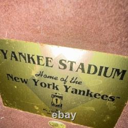 The Danbury Mint Yankee Stadium New York Yankees Plaque Collectible