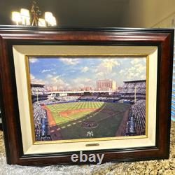 Thomas Kinkade New York Yankees Yankee Stadium Framed Print with MLB Hologram