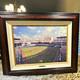 Thomas Kinkade New York Yankees Yankee Stadium Framed Print With Mlb Hologram