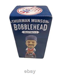 Thurman Munson Bobble Head 6/18/2015 Collectible #2 New In Box Figure Unopened