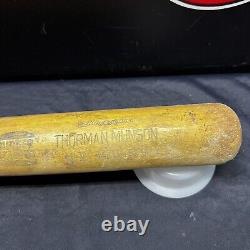 Thurman Munson Yankee Stadium Commemorative Bat Giveaway Wood Bat Burger King