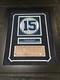 Thurman Munson Old Yankee Stadium Monument Park Number Plaque With Brick Steiner